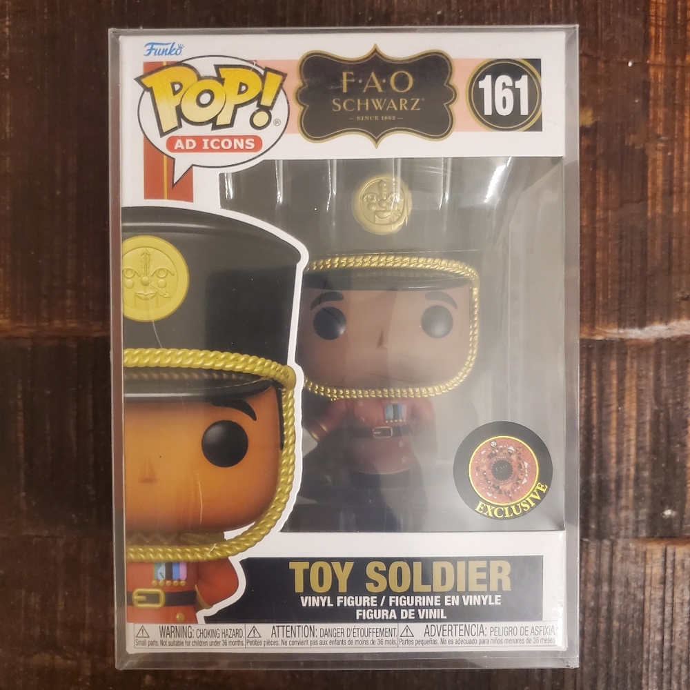 FAO Schwartz Toy Soldier  Exclusive Funko pop Ad Icons Holiday Christmas